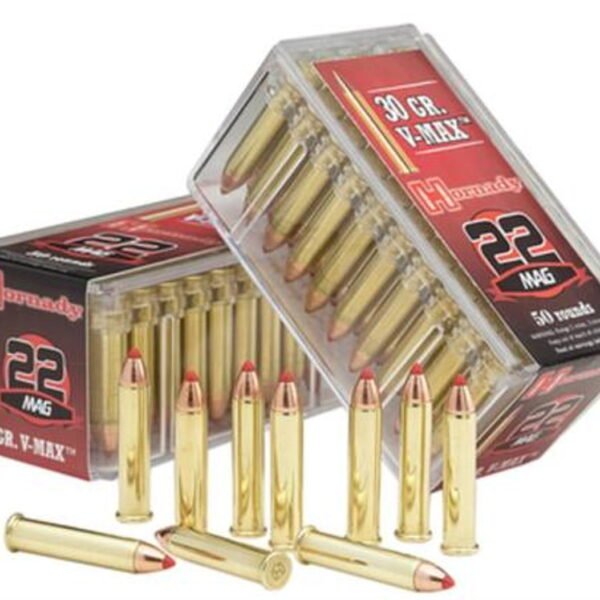 Hornady Varmint Express .22 WMR, 30gr V-Max, 50rd Box