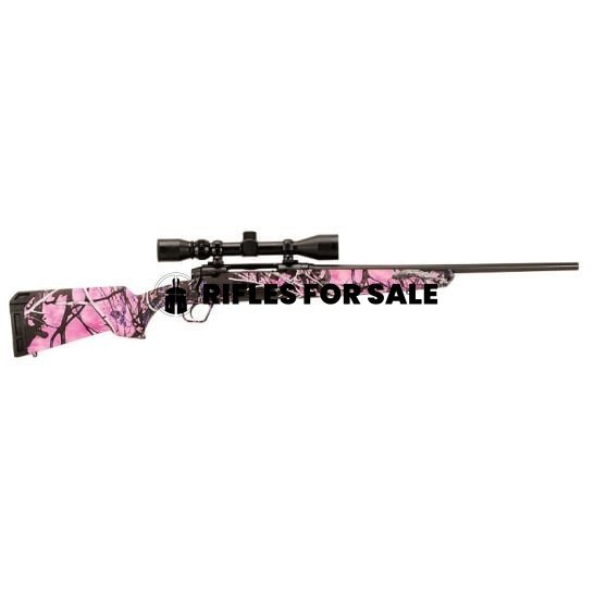Savage Arms AXIS XP Compact 6.5 Creedmoor Bolt Action Rifle, Muddy Girl - 57476