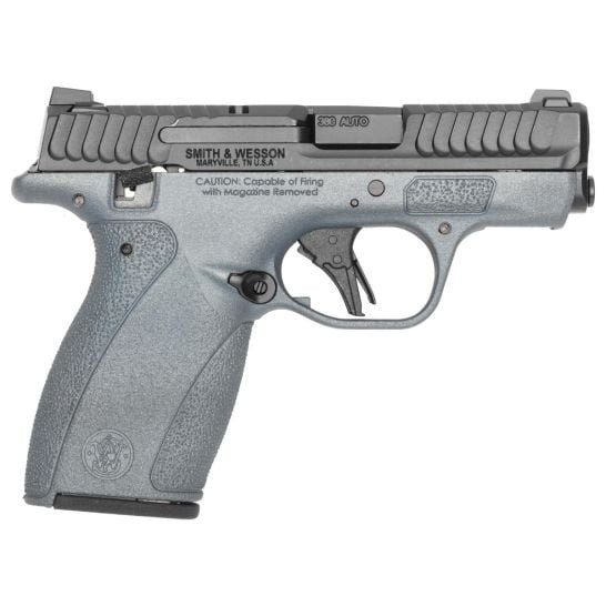S&W Exclusive "Blue Titanium" M&P Bodyguard 2.0 2.75" .380ACP 12rd Pistol, Titan Blue/ Black