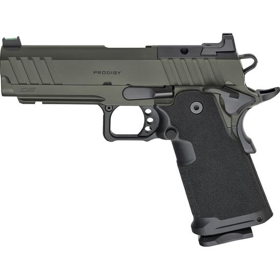 Springfield Armory 1911 DS Prodigy Gear Up Package 4.25" 9mm 17rd Pistol, Tungsten