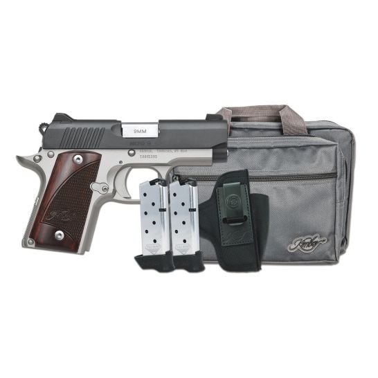 Kimber Micro 9 RTC Two-Tone 9mm 3.15" 7rds, Silver
