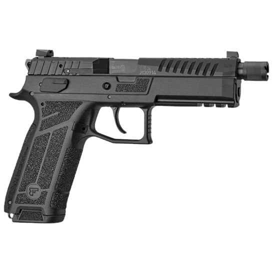CZ P-09 F Nocturne SR 5.3" Threaded 9mm 21rd Pistol, Black