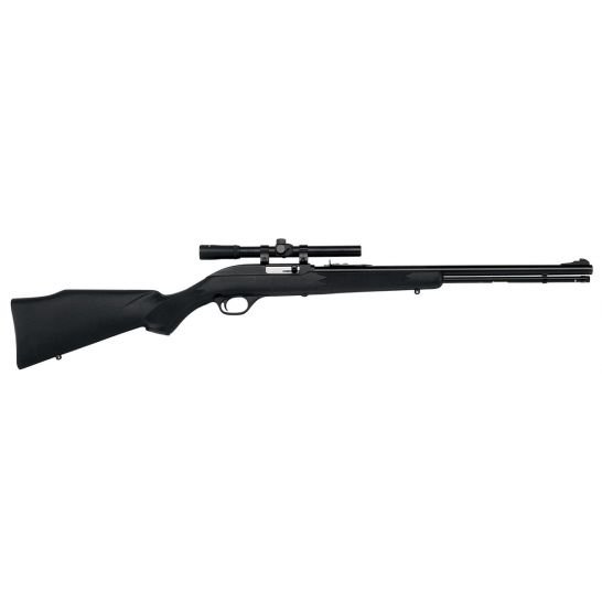 Marlin Model 60SN .22 LR 19" Micro Groove Rifle w/ 4x20mm Scope, Black Synthetic