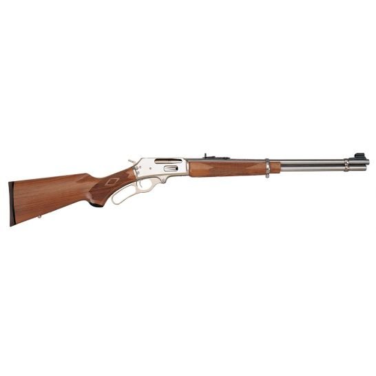 Marlin Model 336 20" 30-30 Lever Action Rifle, Walnut w/ Stainless Steel - 70510