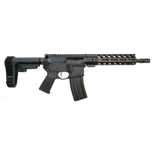 PSA AR-15 Pistol 5.56 10.5" CRBN Nitride LTWT M-Lok MOE EPT SBA3