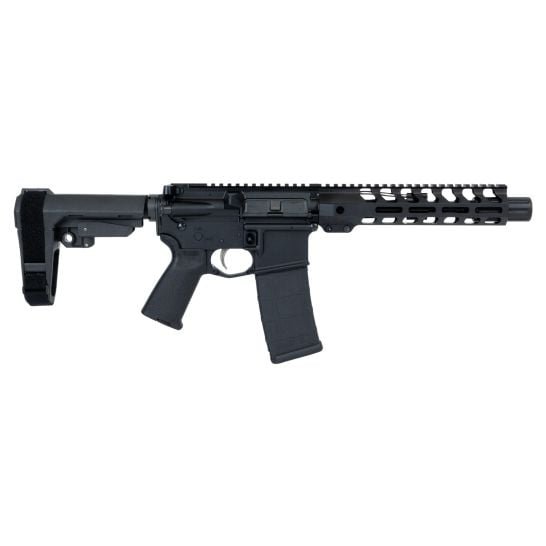 PSA AR-15 Pistol 7.5" 300 Blackout Nitride 9" LTWT M-Lok MOE EPT SBA3