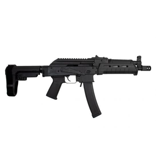 PSA AK-V 9mm MOE SBA-3 Pistol, Black