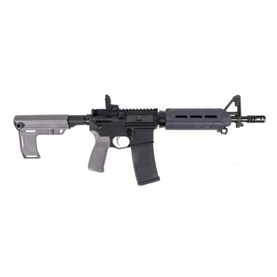 PSA 10.5" Carbine-Length 5.56 NATO 1/7 Nitride MOE EPT MFT Battlelink Pistol w/MBUS Rear, Gray