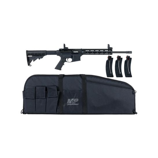Smith & Wesson M&P 15-22 Sport .22 LR Rifle w/ Mags & Carry Case