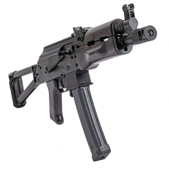 PSA AK-V 9mm "Black Satin" Triangle Folding Pistol