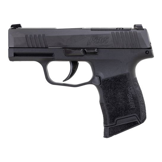 Sig P365-380 Optics Ready .380 ACP Pistol, Black - 365-380-BSS