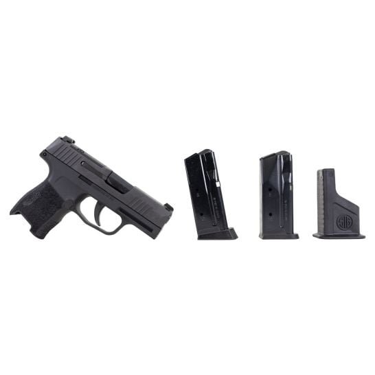 Sig P365-380 Optics Ready .380 ACP Pistol, Black