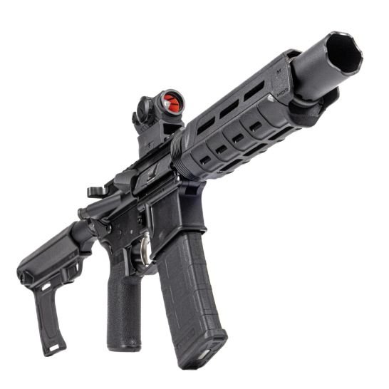 PSA PA-15 7" Phosphate 1/7 Pistol-Length 5.56 NATO MFT Battlelink EPT Marauder Pistol, w/Romeo 5 Black