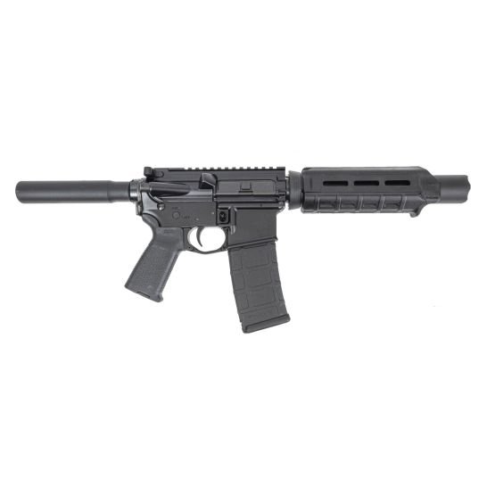 PSA 7" Pistol-Length 5.56 NATO 1/7 Nitride Marauder MOE Pistol, Black