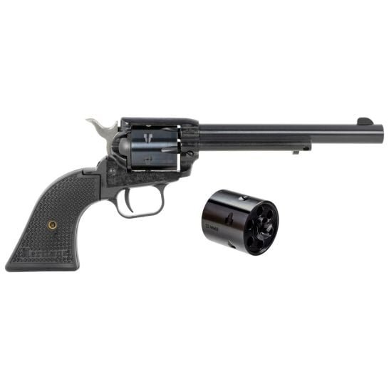 Heritage Rough Rider .22LR/WMR 6rd 6" Revolver, Black