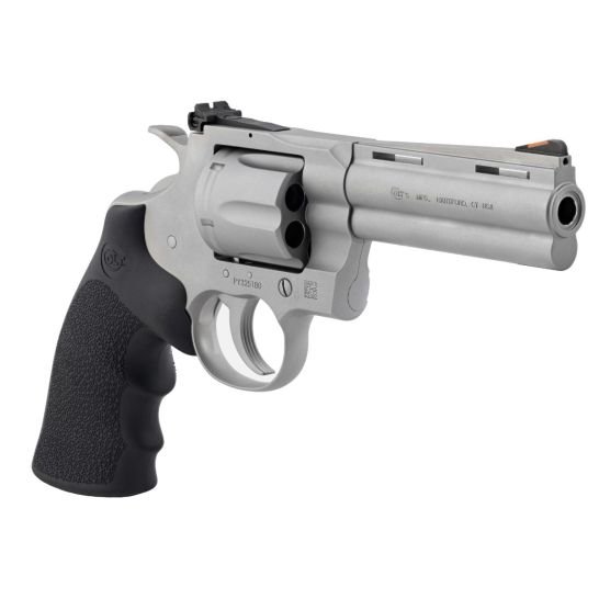 Colt Python 357 Magnum 4.25" 6rd Revolver, Stainless Steel - PYTHON-SM4RTS