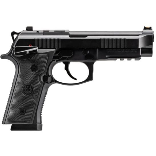 Beretta 92GTS Full Size Semi-Auto Pistol - Black - 9mm - 15rds - 5
