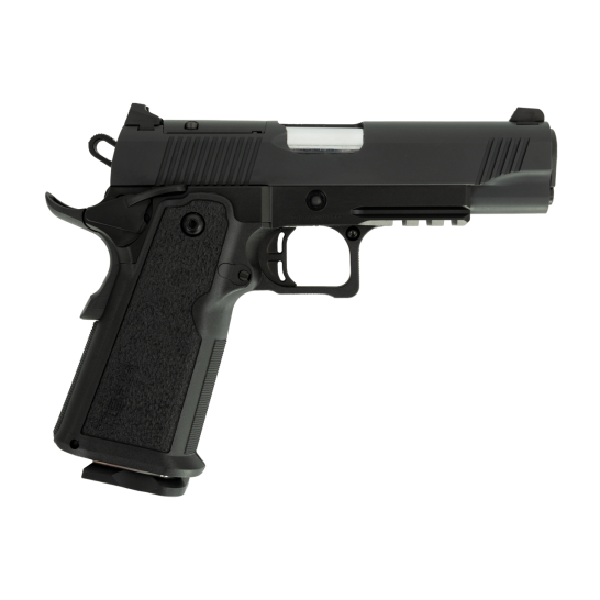 Tisas 1911 Carry DS 9mm 4.25" 17rd Pistol, Black