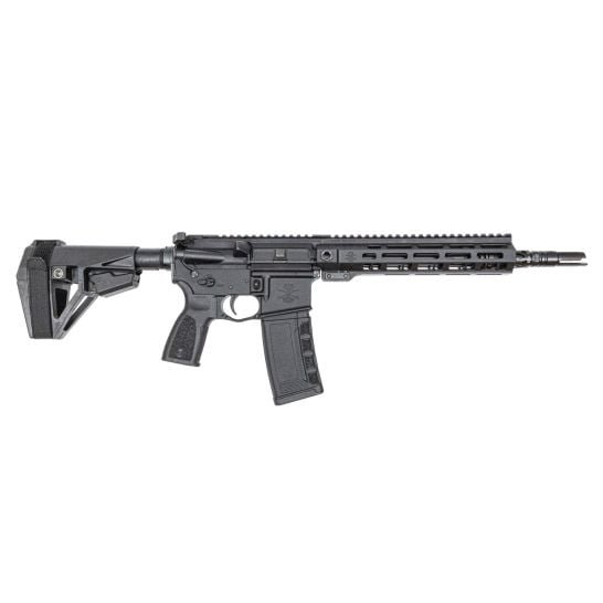 PSA Sabre-15 Forged 11.5" 5.56 Pistol w/Rifle Speed Gas Block and SBA-5 Brace, Black