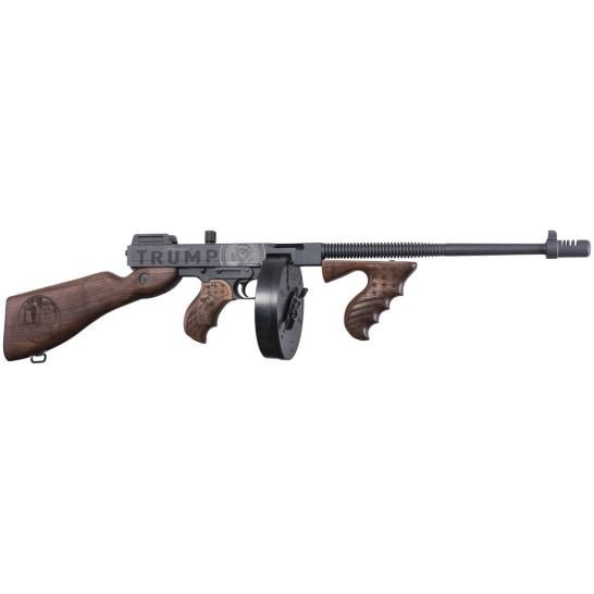 Thompson 1927A1 Deluxe .45 ACP Semi-Auto Pistol American Walnut Trump Saves America