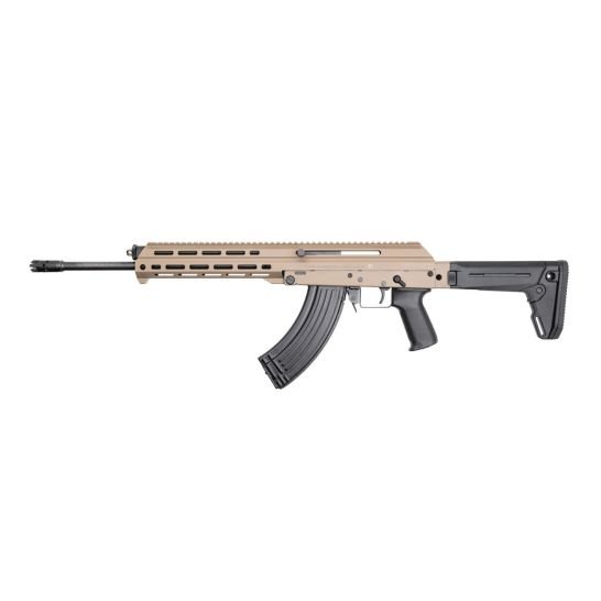 M+M Industries M10X 7.62x39mm 16.50" AK Rifle, Flat Dark Earth - M10X-M FDE
