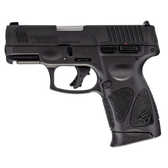 Taurus G3C 9mm 3.26" 10rds Pistol, Black - Sleek and Efficient - 1G3C93110CK4