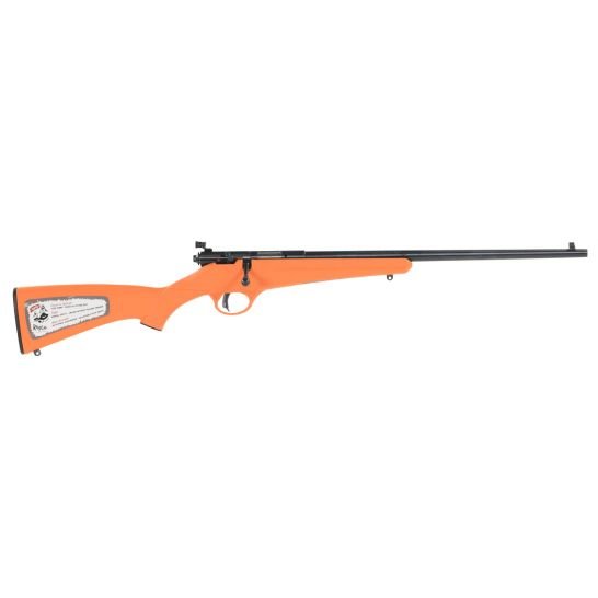 Savage Arms Rascal (Orange) 22 LR 16.11 Round Bolt Action Rimfire Rifle, Sporter
