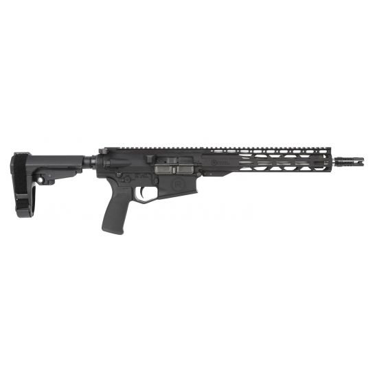 Radical Firearms .308 Win/7.62 Semi-Automatic AR Pistol w/ 12" TMS and SBA3, Hardcoat Anodized Black/Stainless Steel