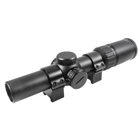 TruGlo Opti-Speed 1-4x24mm Illuminated BDC Crossbow Scope - TG8514BLC