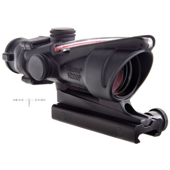 Trijicon ACOG 4x32mm Dual Illuminated Red 5.56/.223 BDC Horseshoe Dot Rifle Scope