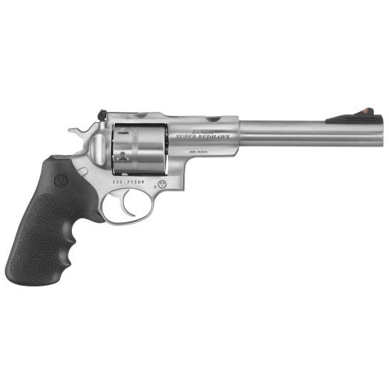Ruger Super Redhawk .480 Ruger Revolver, 7.5" Barrel, Silver