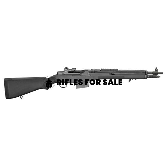 Springfield M1A .308 Win Semi-Auto Tactical Rifle, 18" Barrel, Black - AA9126NT