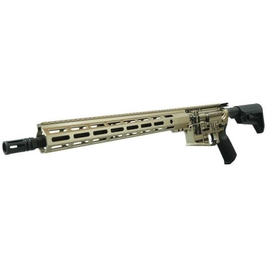 Shark Coast Tactical SCC-15 Trump Fight AR-16 5.56x45mm 16", Silver