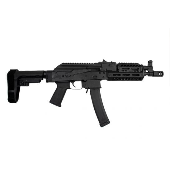 PSA AK-V MOE Rail SBA3 Pistol, Black