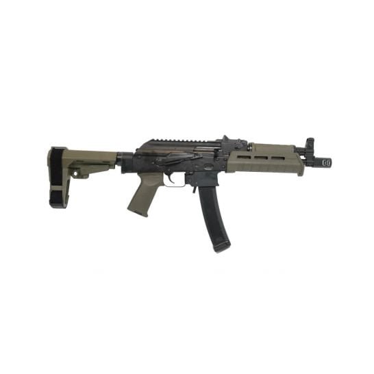 PSA AK-V 9mm MOE SBA3 Pistol, ODG