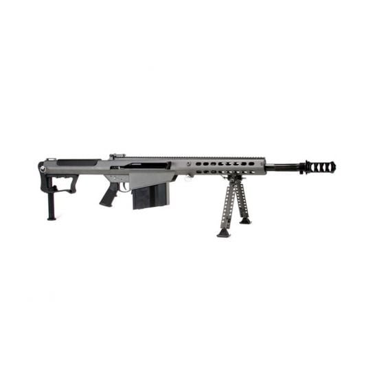Barrett M107A1 20" Semi-Auto .50 BMG Rifle, Gray Cerakote