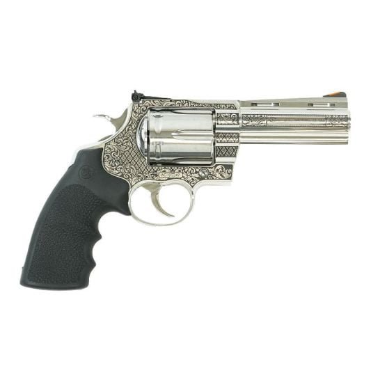 Colt Anaconda Filigree .44 Magnum Revolver 4.25" 6rds, Stainless
