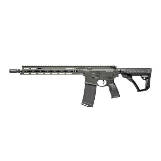 Daniel Defense V7 SLW 5.56x45 Mid Length AR-15 Rifle, Deepwood Green