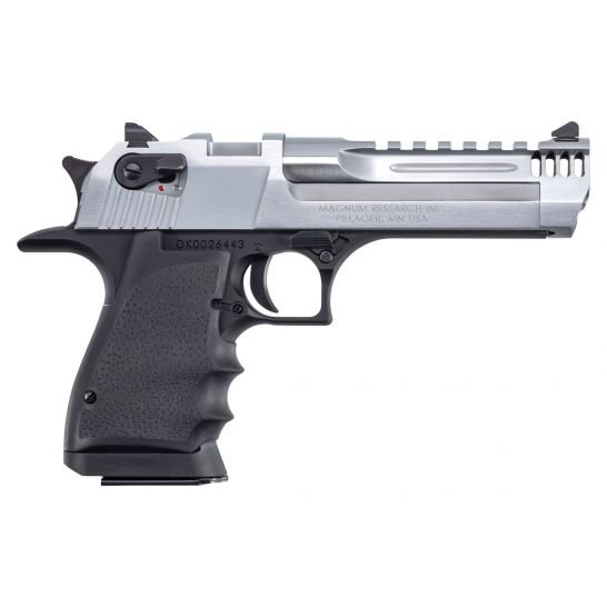 Magnum Research Desert Eagle L5 .50 AE Pistol, Chrome Carbon Slide