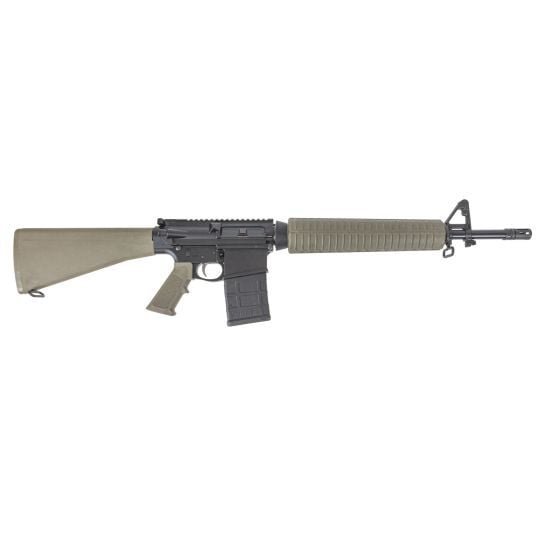 DPMS DR-10 .308 18" AR-10 A2 FSB Rifle, OD Green