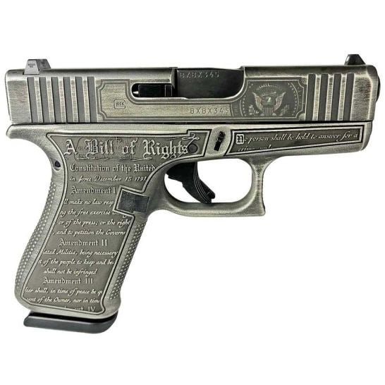 Glock G43X 9mm Pistol Trump 2024 3.4" 10rd