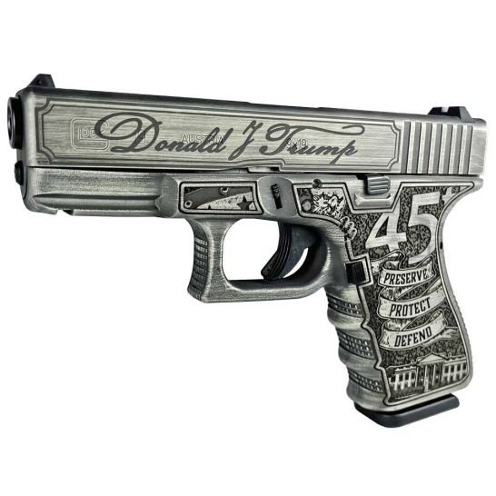 Glock G19 Gen3 9mm Pistol Trump 2024 4" 15rd