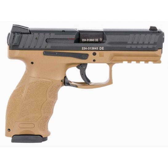 HK VP9 9mm Pistol 17rd 4.1", FDE