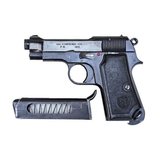 Beretta Italian LE Trade In 3.7" 9 Corto / 380acp (1)7rd Pistol