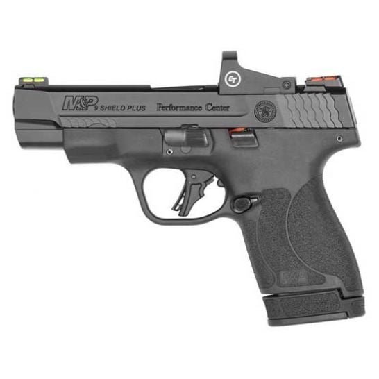 Smith & Wesson PC M&P9 Shield Plus 9mm Pistol 13rd 4" NTS W/ CT Red Dot