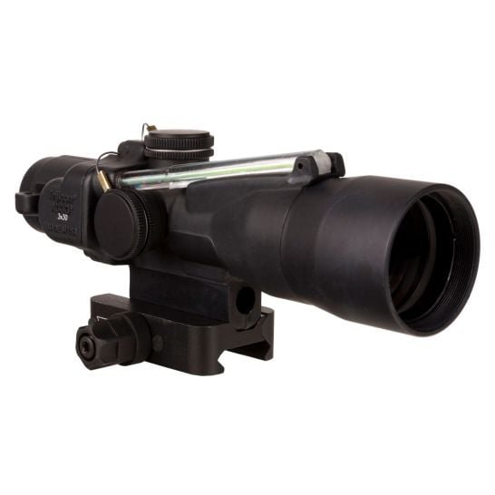Trijicon 3x30 Compact ACOG Rifle Scope Dual Illum. Green .223 w/ Mount